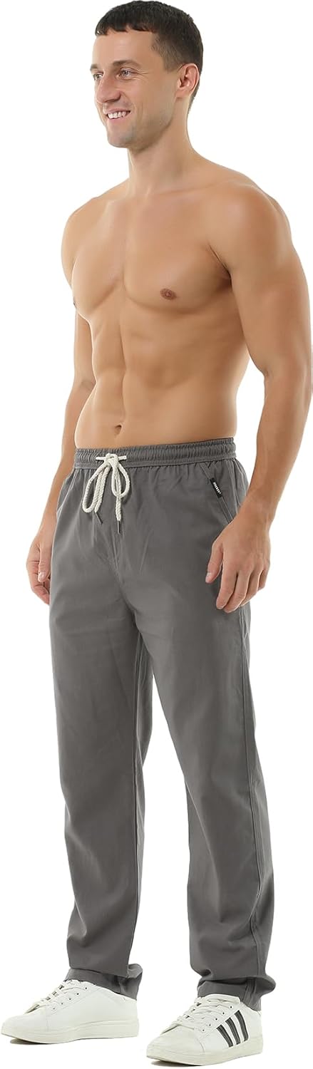 Short de plage homme été coupe décontractée tissu léger