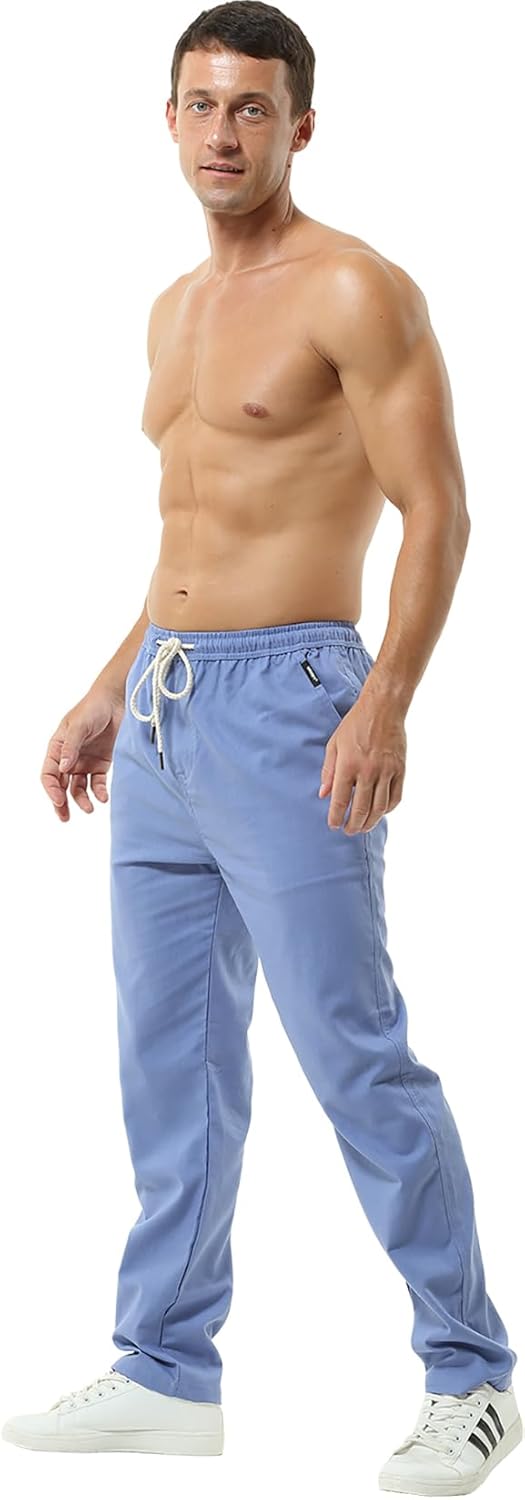 Short de plage homme été coupe décontractée tissu léger