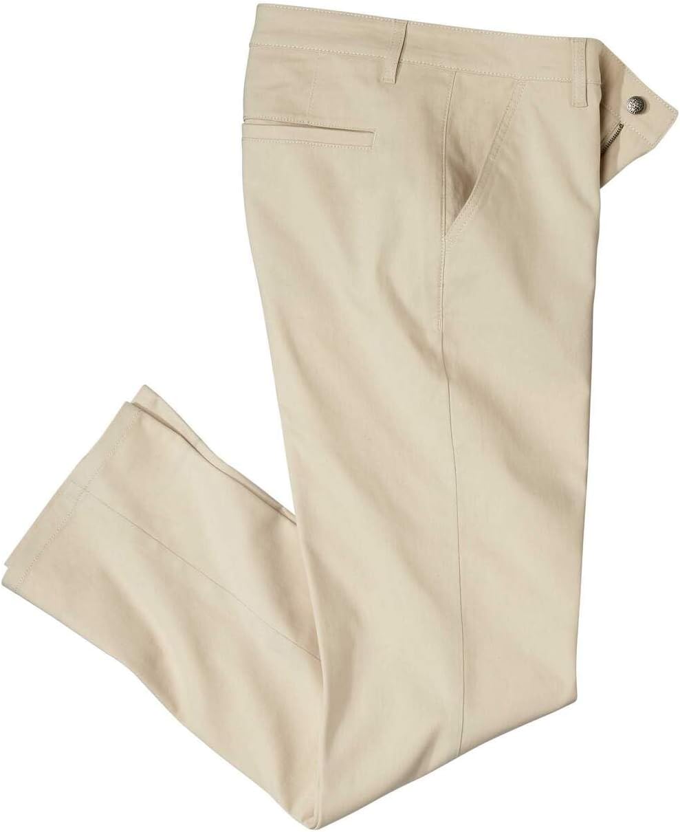 Pantalon homme droit stretch confortable chic disponible en grande taille