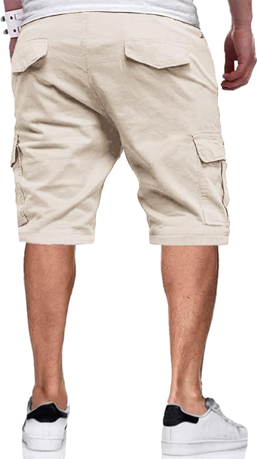 Short cargo homme militaire stretch séchage rapide avec poches