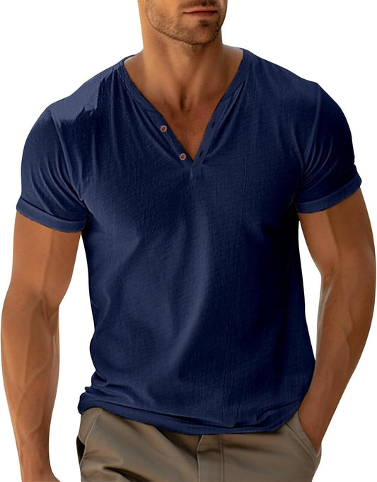 Polo homme été respirant coupe ajustée style golf élégant
