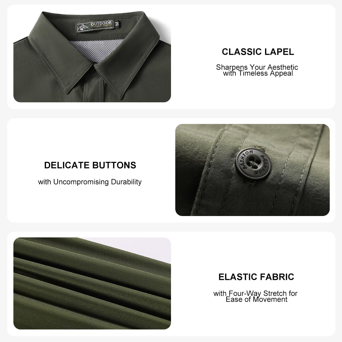 Chemise Randonnée Homme à Manches Courtes – Anti-UV, Déperlante, Respirante
