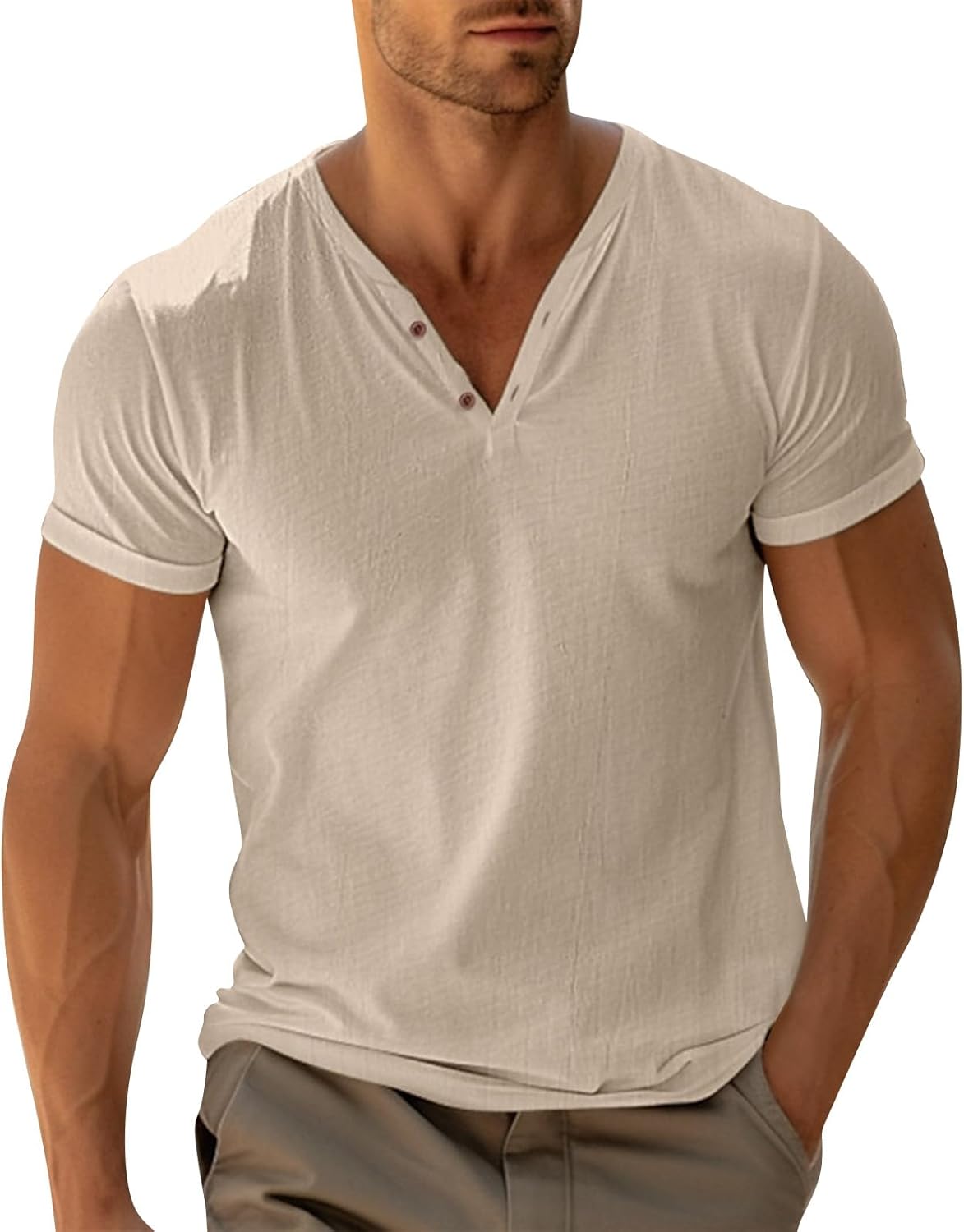 Polo homme été respirant coupe ajustée style golf élégant