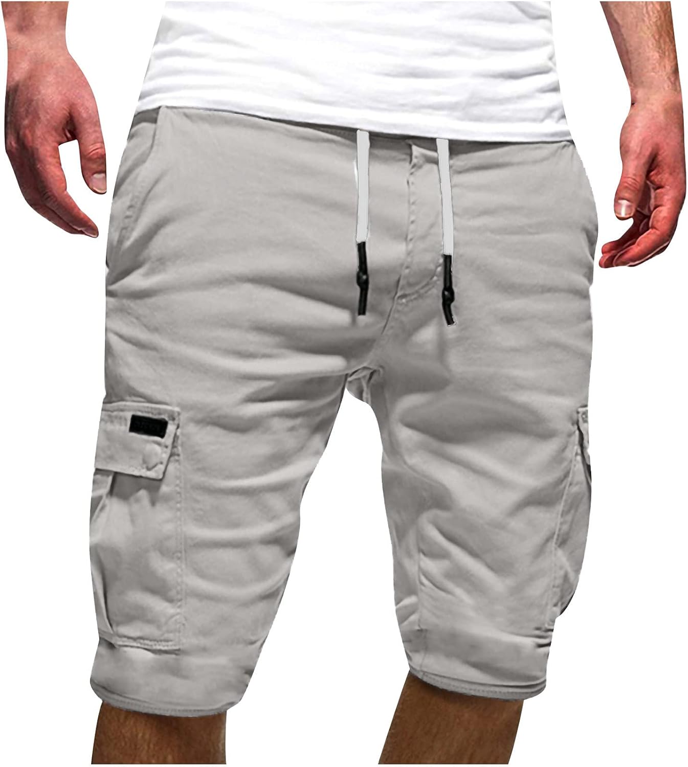 Short homme été multi-usages léger séchage rapide avec cordon