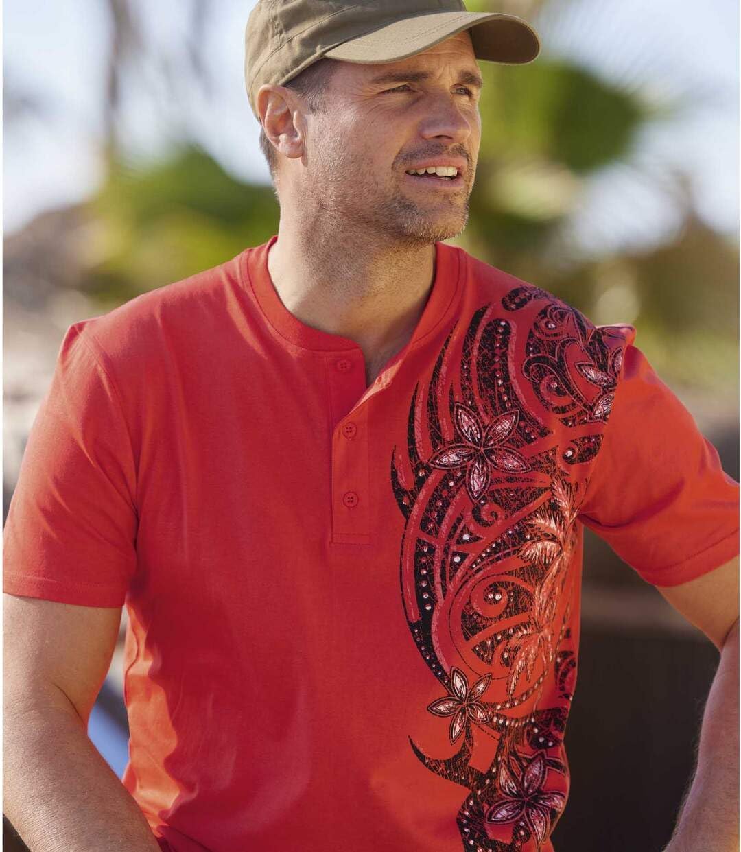 Lot de 2 Tee-Shirts Homme – Col Rond, Manches Courtes, Coton Confort