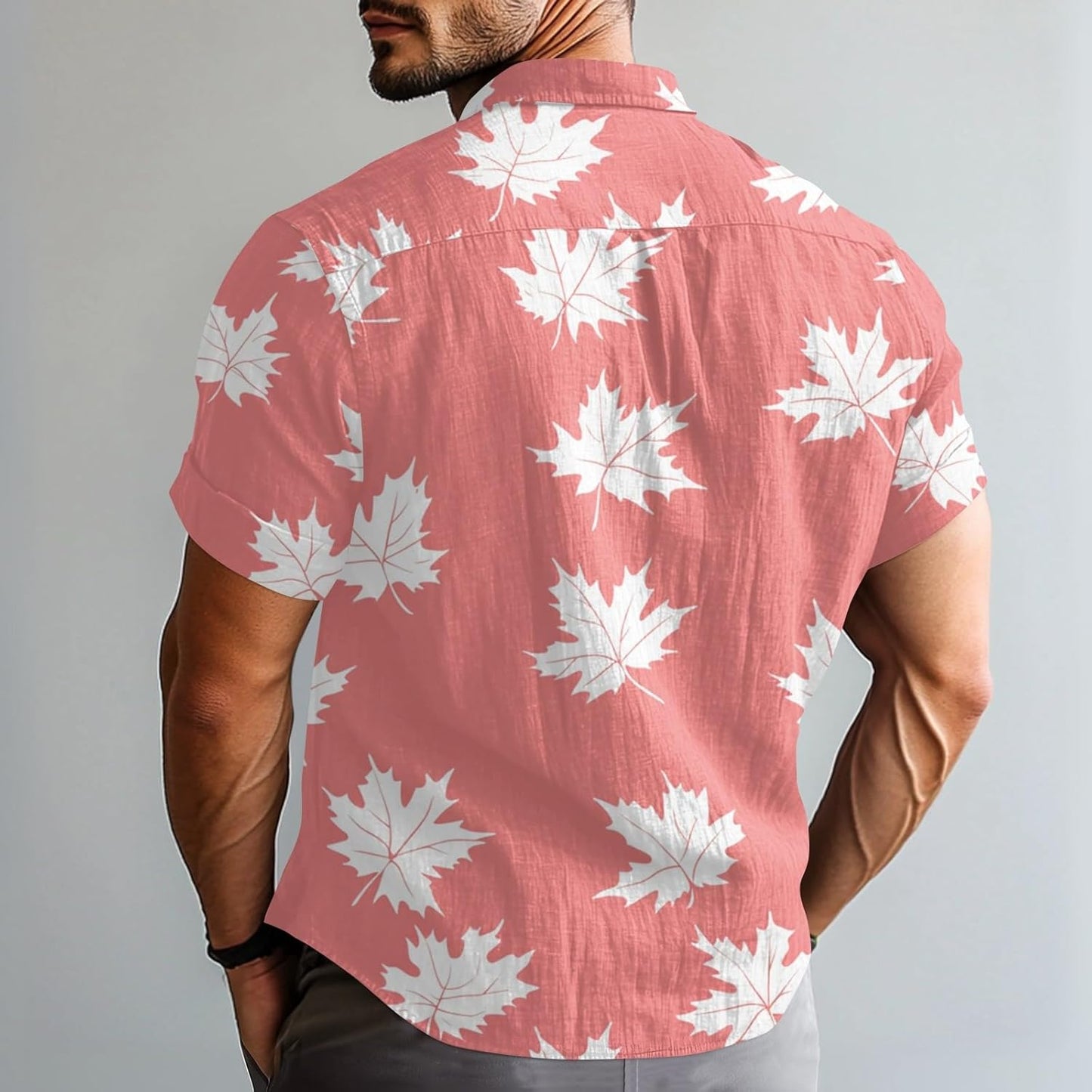 Polo imprimé homme coupe slim style disco pour look audacieux