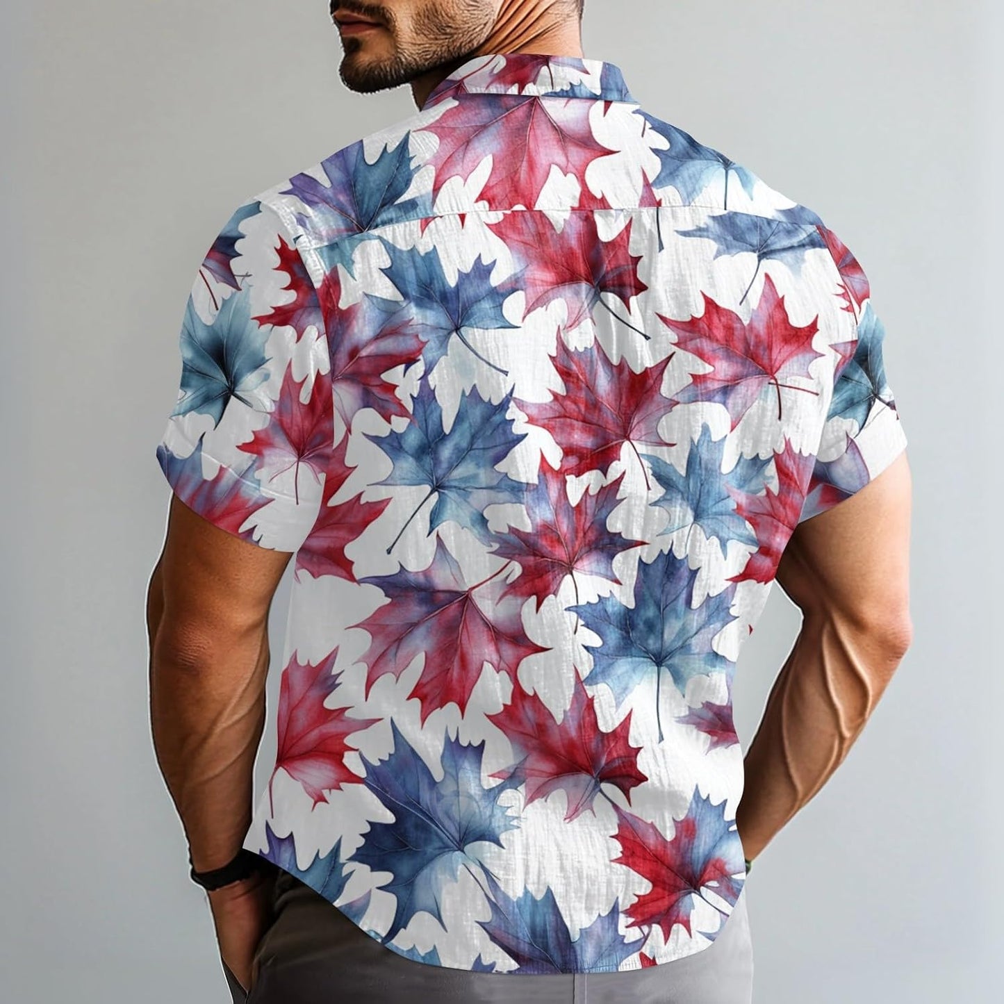Polo homme tropical chic fleurs rétro style club été tendance