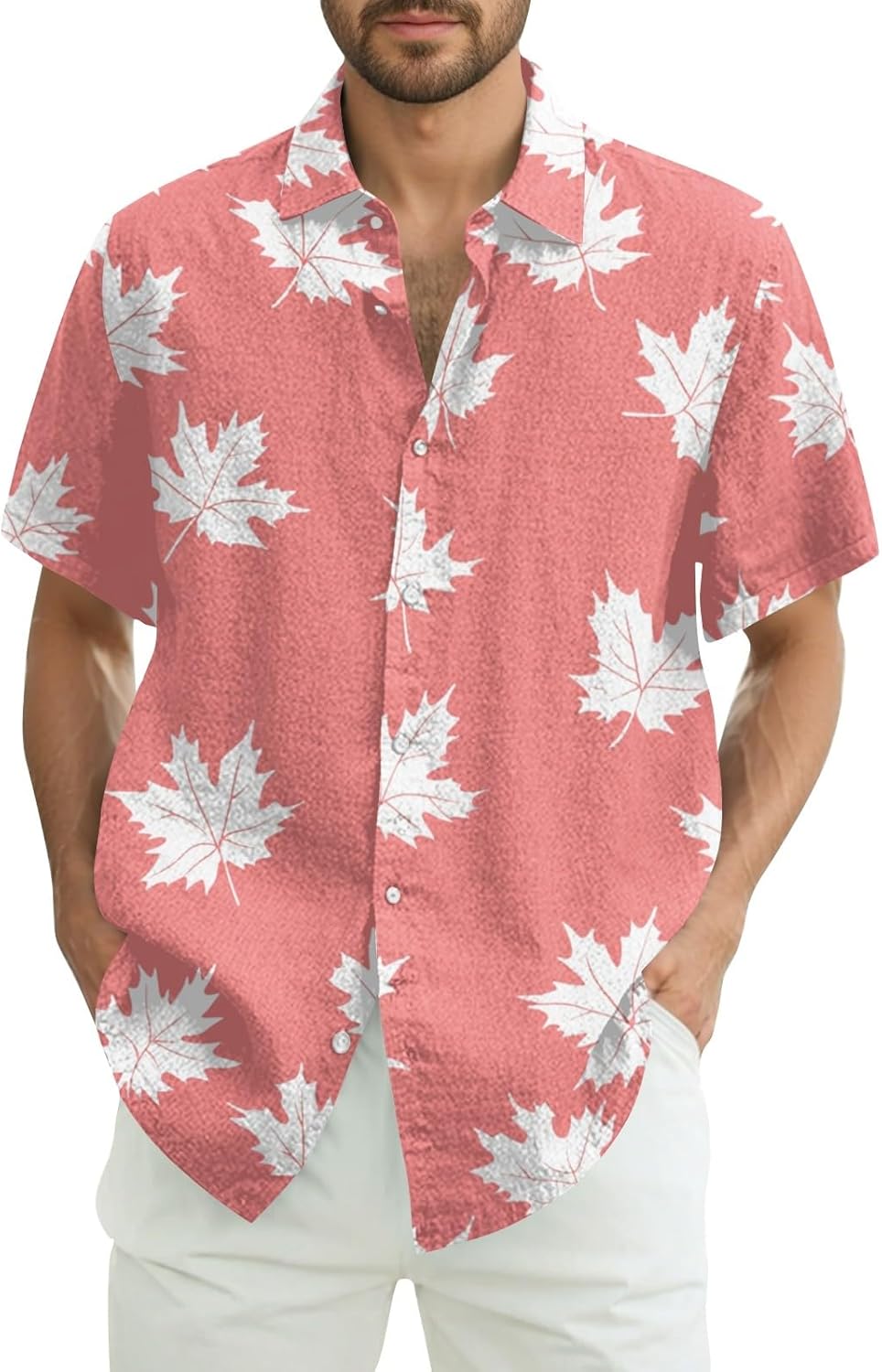 Polo imprimé homme coupe slim style disco pour look audacieux