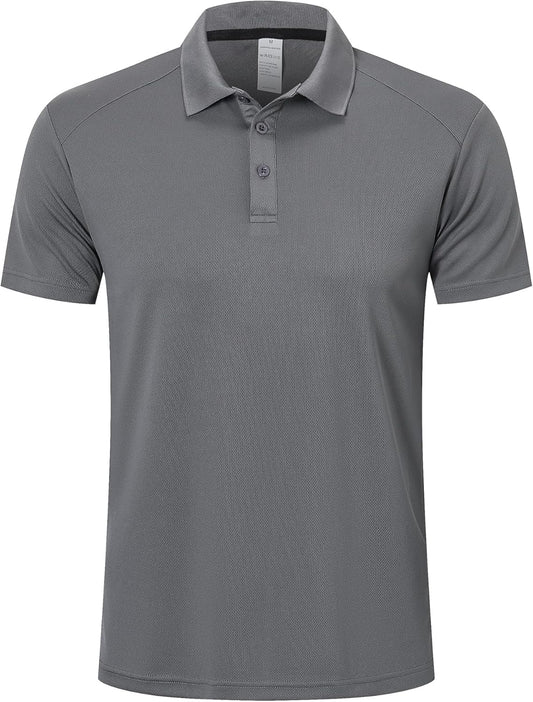 Polo de golf homme tissu anti-odeur léger et respirant