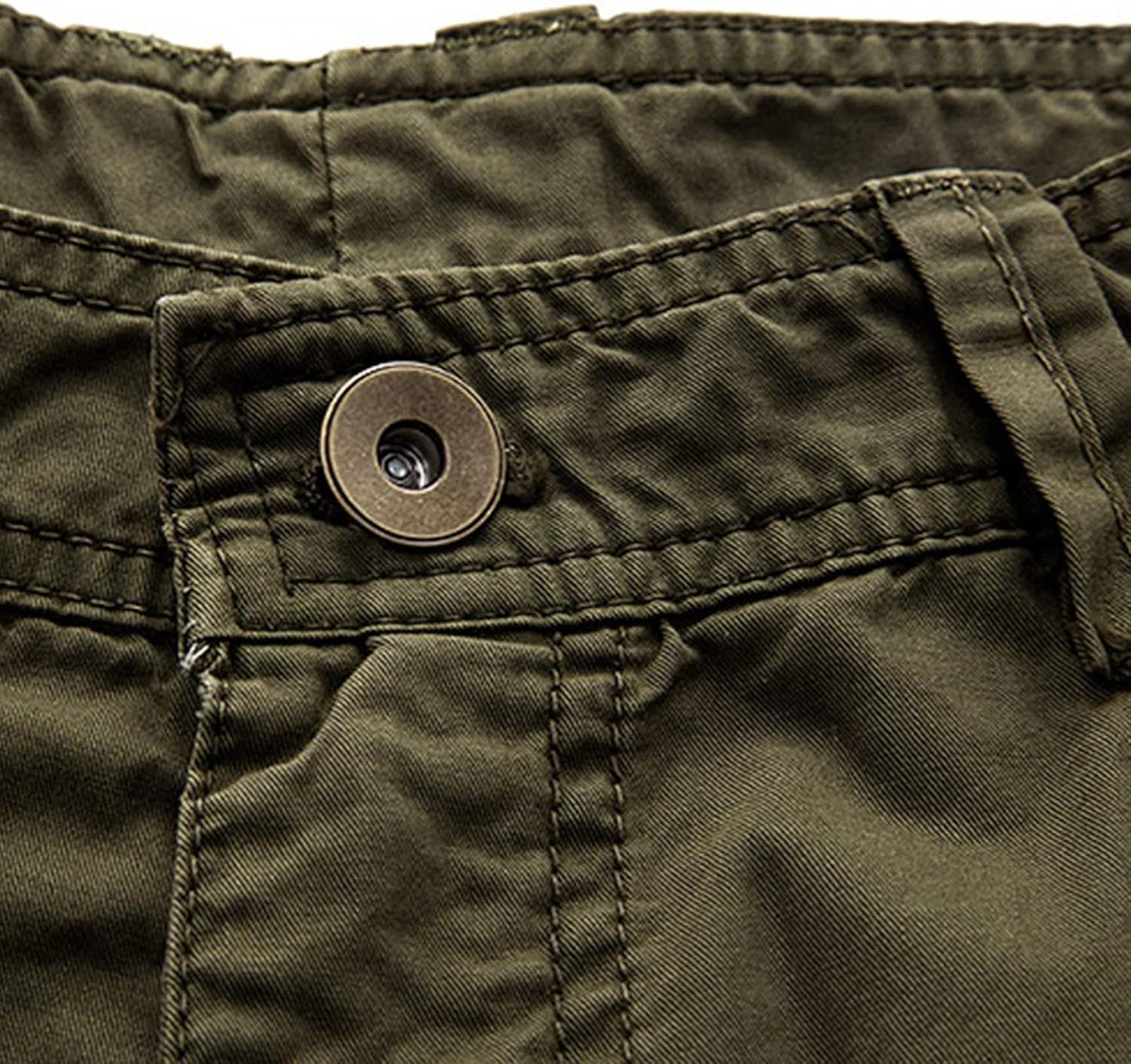 Short de travail homme ajusté à poches zippées look tendance