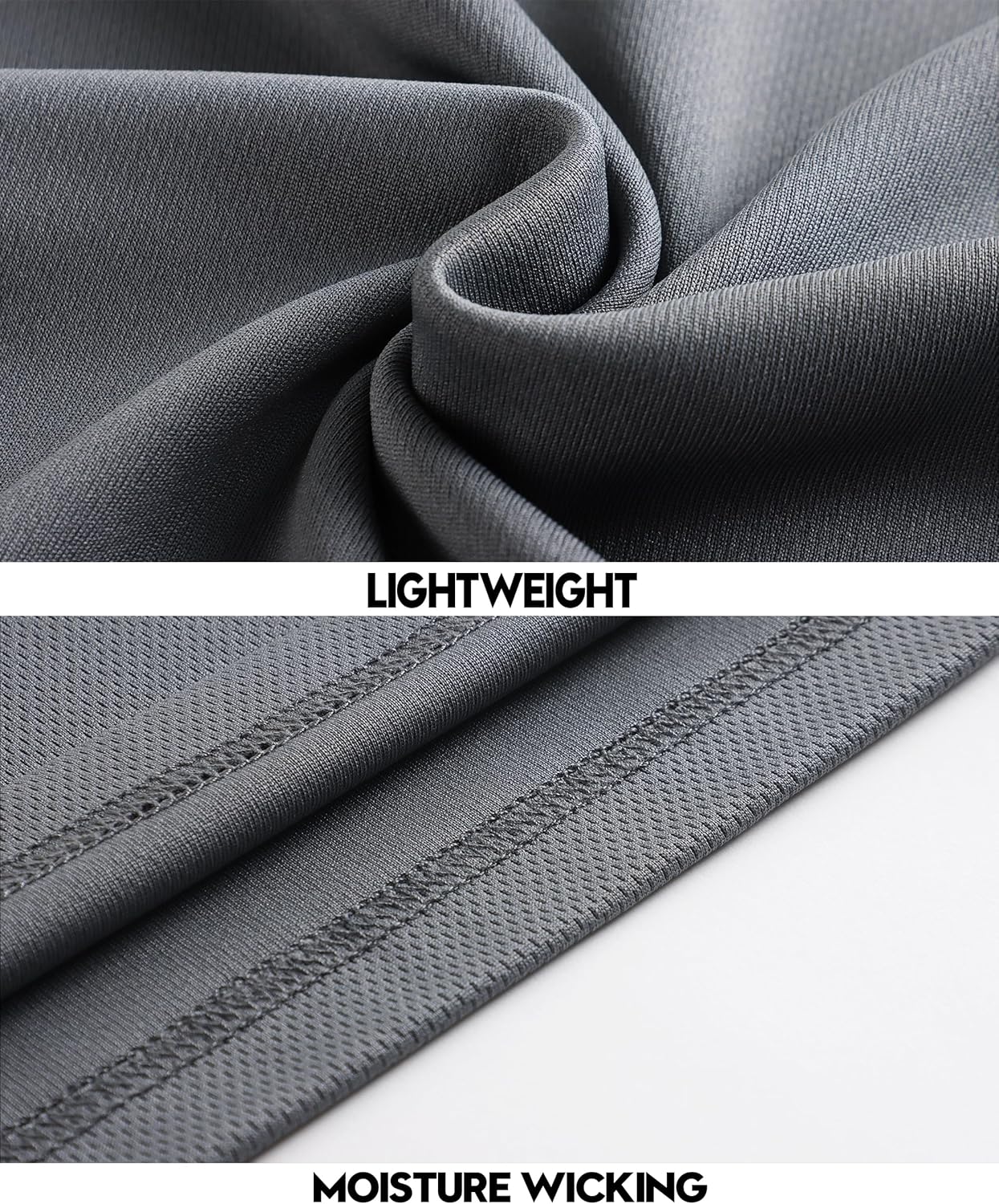 Polo de golf homme tissu anti-odeur léger et respirant