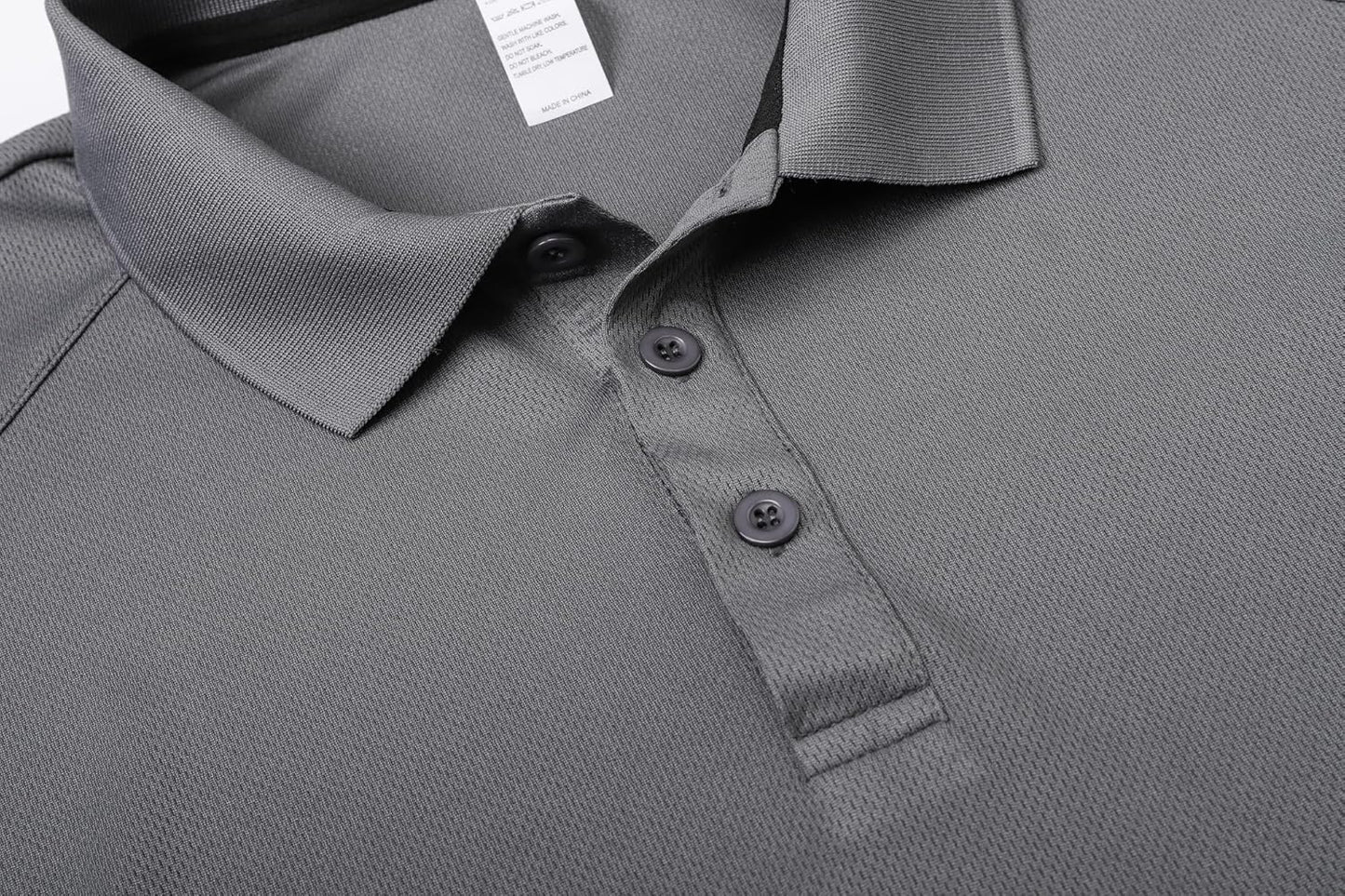 Polo de golf homme tissu anti-odeur léger et respirant