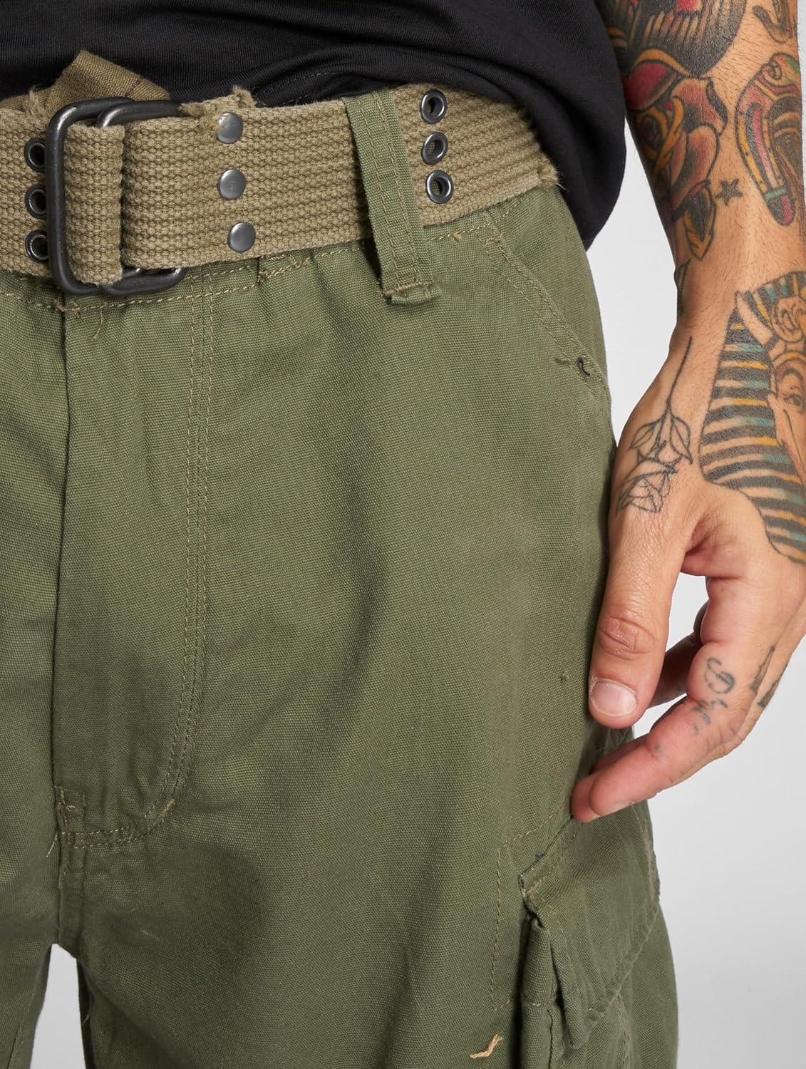 Short vintage homme style rétro décontracté été coupe droite