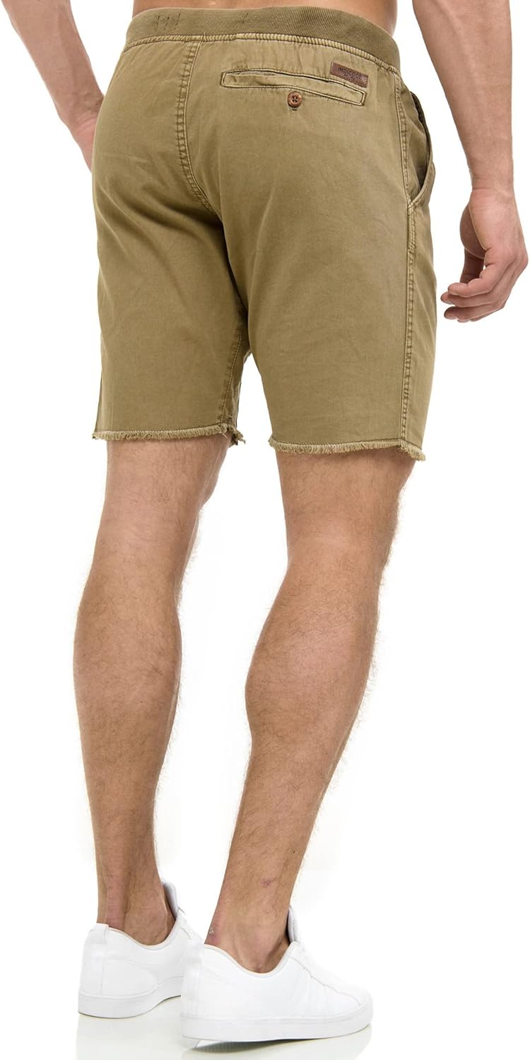 Pantalon court homme Caden denim style casual cinq poches