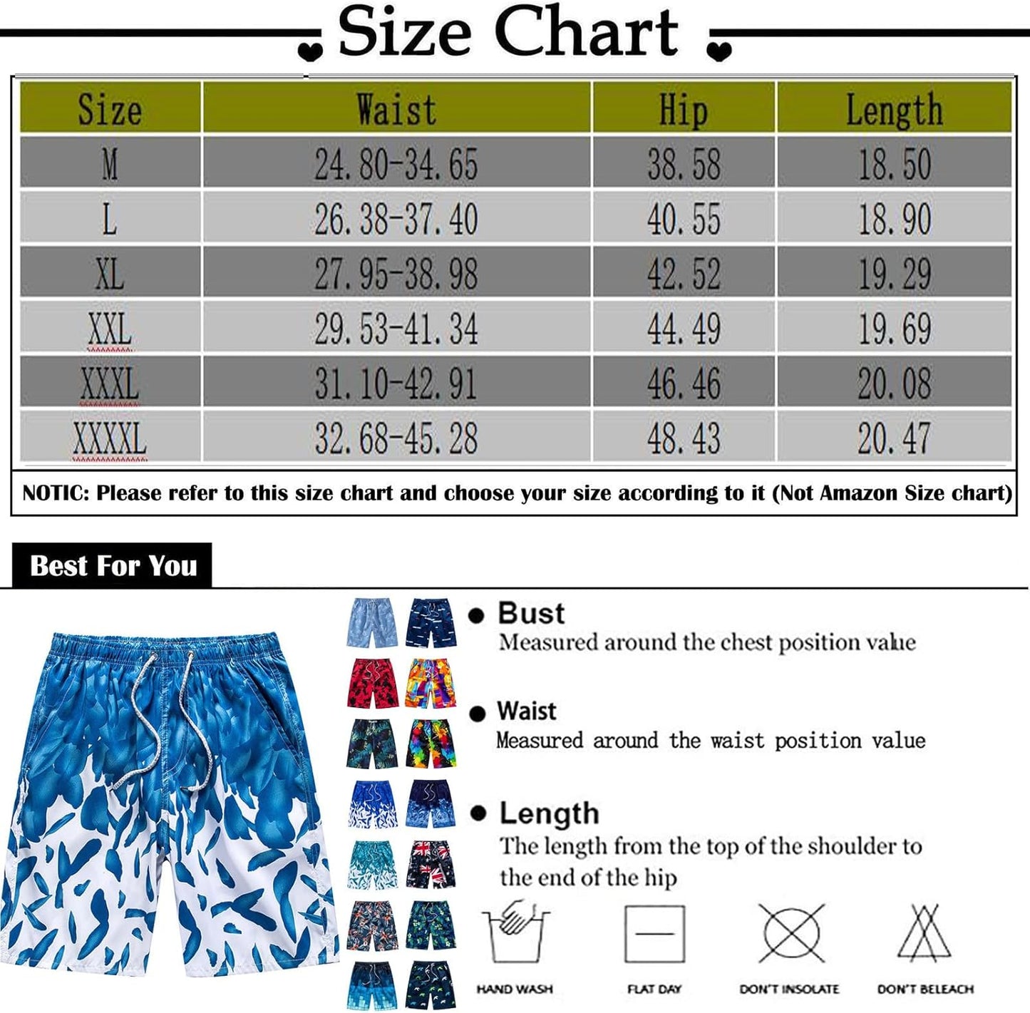 Bermuda de bain homme tropical léger sport détente abordable